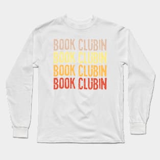 Book Clubin Long Sleeve T-Shirt